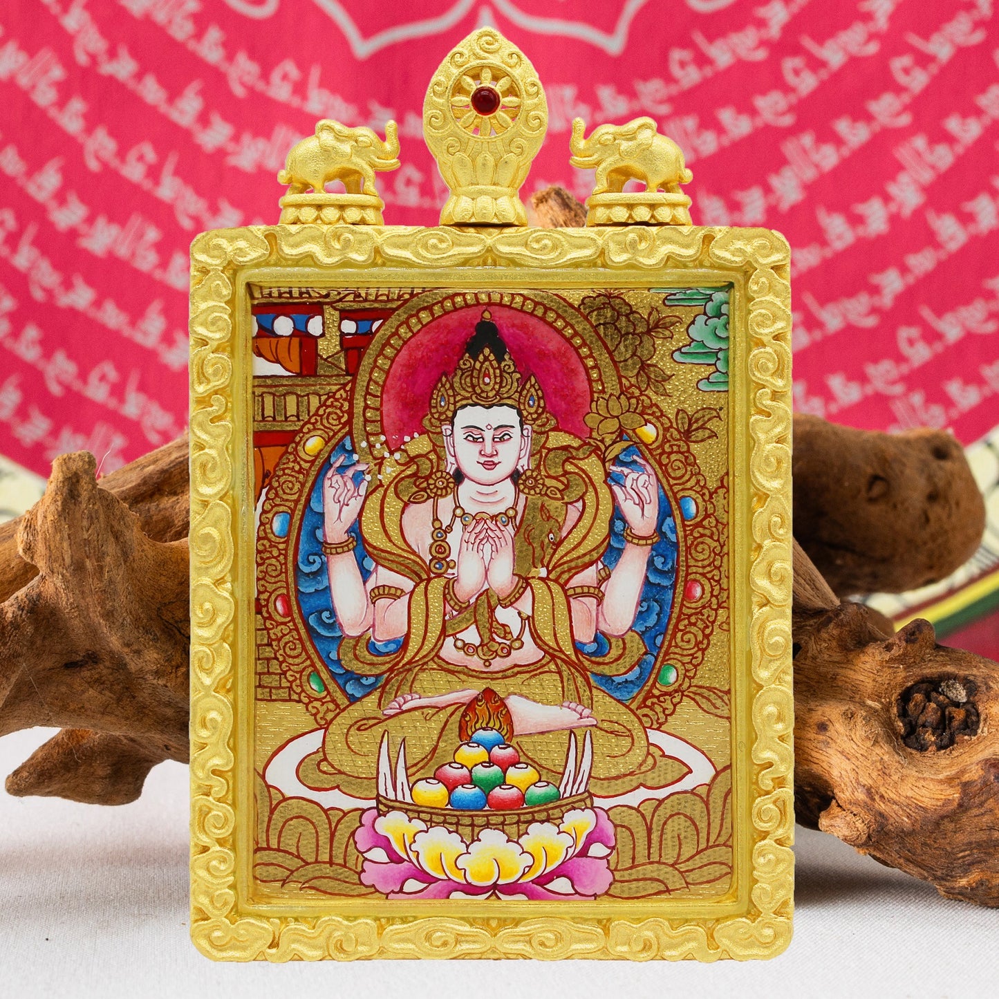 Hand-Painted Thangka