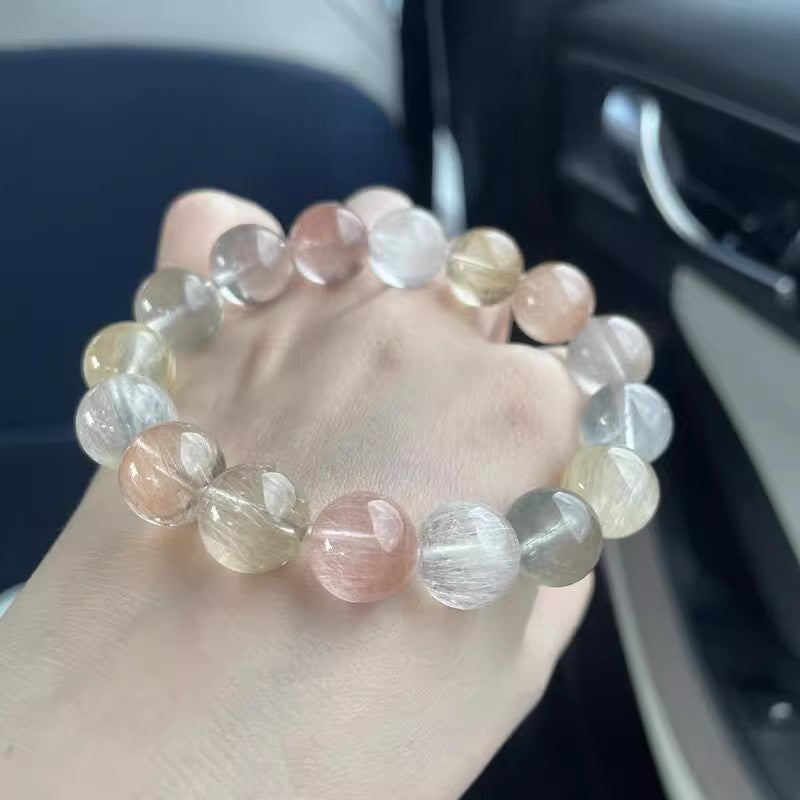 Natural Color Rabbit Fur Crystal