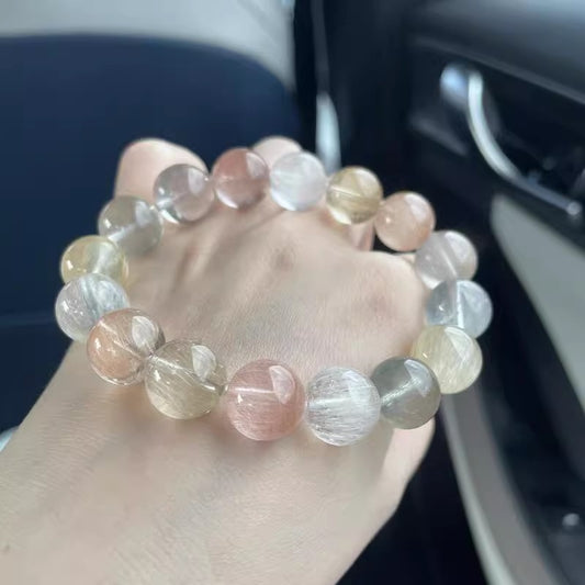 Natural Color Rabbit Fur Crystal